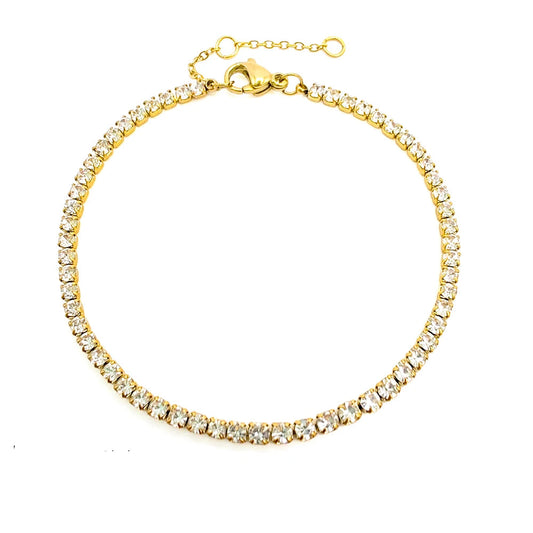 Bracelet Plaqué Or Femme – Scintillement Élégant & Finition Luxe