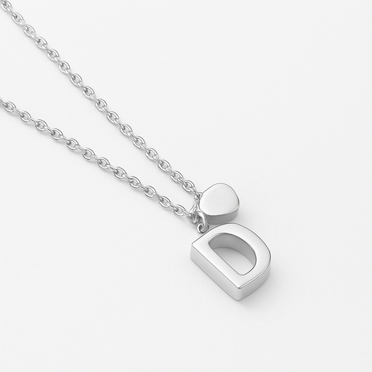 Collier personnalisé avec lettre pour femme