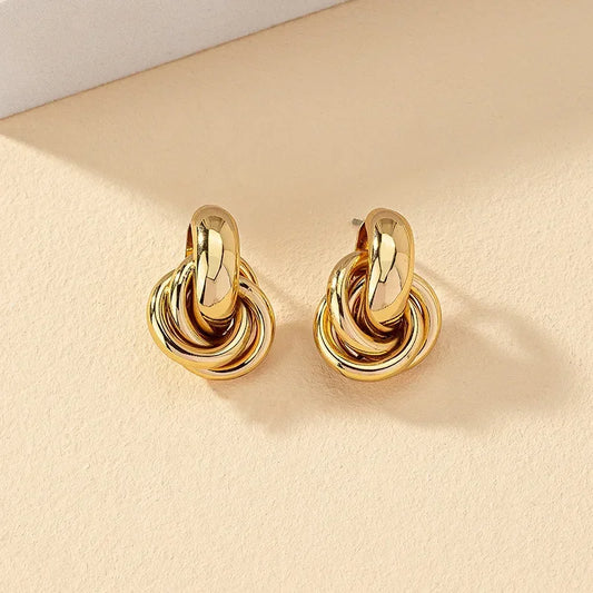 Boucle d'oreille en argent pour femme